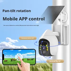 Cámara de Seguridad Solar 4G con Wifi, 5MP, Exterior, Impermeable, Detección de Movimiento, Alarma, Notificaciones Push - Product Image 4