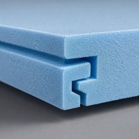 Panneau en mousse de polystyrène extrudé imperméable pour murs, isolation thermique durable, panneau isolant XPS ignifuge