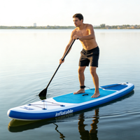 Planche de paddle gonflable écologique tout-en-un de 10, 11 et 12 pieds en gros avec kit de réparation, sac et accessoires de pompe