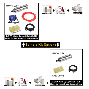 10%OFF BulkMan3D High-Precision OXMAN Full/Complete Kit 4-Axis DDCSV4.1 Offline System 2.2N.m Closed-Loop for Wood Router - Product Image 5