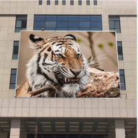 Pantalla LED para Exteriores de Alto Rendimiento P2.5, Pantalla Digital a Todo Color, Video Wall, IP65 Impermeable, Brillo de 5500cd/m, 4K