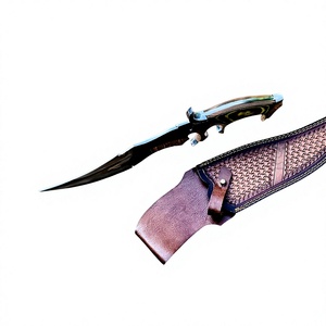 Nuevo Cuchillo Bowie de Caza de Acero al Carbono Personalizado de Calidad Premium para Camping al Aire Libre, Hoja Recta con Punta Caída, Mango de Madera, OEM, Muy Afilado - Product Image 4