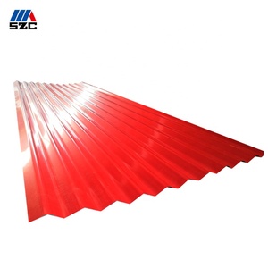 लाल रंग की स्टील छत शीट रंगीन एल्यूमीनियम छत शीट - Product Image 4