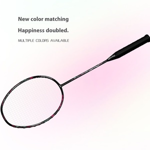 <span class=keywords><strong>Raquette</strong></span> de <span class=keywords><strong>badminton</strong></span> authentique Counterattack Blade, petit canon en acier, PU, boutique officielle, convient à 4U, entièrement en fibre de carbone, amateur - Product Image 4