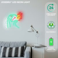 Décoration de salle de jeux et de chambre d'adolescent : Enseigne néon LED « King of the Monster », lumière néon alimentée par USB, lampe murale pour la décoration de salle de jeux