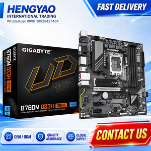 Carte mère Gigabyte B760M DS3H GEN5 compatible avec les processeurs Intel Core i3, i5, i7, i9, socket LGA1700, carte mère Intel B760, RAM DDR5, neuve - Product Image 1