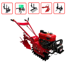Mini Arado, Motocultor Agrícola con Motor Diésel y Gasolina para Cultivo Profundo del Suelo - Product Image 1