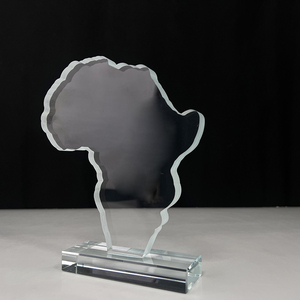 Trofeo <span class=keywords><strong>de</strong></span> cristal con <span class=keywords><strong>mapa</strong></span> <span class=keywords><strong>de</strong></span> África, premio <span class=keywords><strong>de</strong></span> Base transparente con impresión UV <span class=keywords><strong>para</strong></span> seguros, regalos <span class=keywords><strong>de</strong></span> bienvenida - Product Image 3