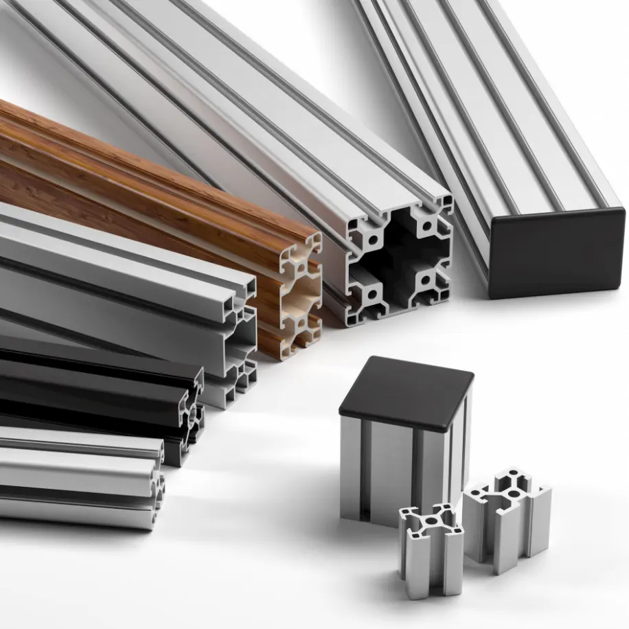 2020 v-slot frame al aluminium 2020 v slot t6 aluminum extrusion black anodized V linear rail t slot 2020 extrus aluminum profil