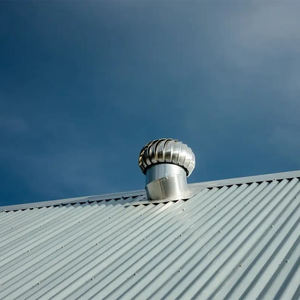 Roof <b>Fan</b> Without Power <b>Mounted</b> Aluminum Alloy Turbine Chimney Aluminum Alloy Turbine Self Driven - Product Image 2