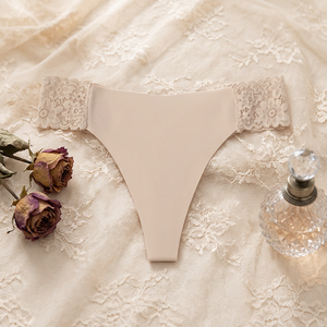 Tangas sin Costuras para Mujer al por Mayor, Color Sólido, Suaves y Elásticas, de Talle Bajo, Ropa Interior Transpirable para Uso Diario, Lencería Femenina - Product Image 3