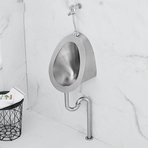 <span class=keywords><strong>Urinoir</strong></span> mural de luxe en acier inoxydable SS304, finition PVD or noir, anti-odeur, pour salle de bain commerciale, hôtel, bar, KTV - Product Image 5
