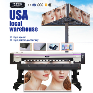 1900C Eco Inkjet Printer 1.89M Wide Fully-Automatic Roll Roll Printing Machine <b>Refillable</b> for Banner - Product Image 2