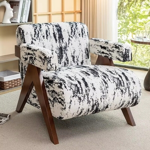 Fauteuils ergonomiques pour salon, canapé individuel, <span class=keywords><strong>fauteuil</strong></span> d'appoint, style mid-century - Product Image 2