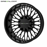 Jantes en alliage d'aluminium forgées Greenloop Custom OEM, à profil profond et concave, de 22, 24, 26 et 28 pouces, pour Ford F350 RAM 3500 Pro
