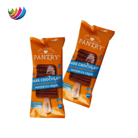 Sac de crème glacée scellé sur le côté arrière personnalisé sac d'emballage de Popsicle de qualité alimentaire sac en plastique jetable congelé pour la crème glacée Popsicle