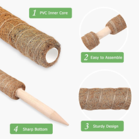 Support de plante Moss Pole Monstera pour plantes d'intérieur grimpantes Piquets pour grimpeurs en pot Bâtons hauts Treillis d'intérieur pour plante d'intérieur