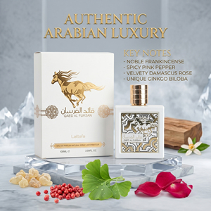 Profumo Arabo da Uomo EDP 90ml Aromatico Legnoso Ananas <span class=keywords><strong>Zafferano</strong></span> Gelsomino Abete Ambra Legno di Cedro Oud Ingrosso - Product Image 4