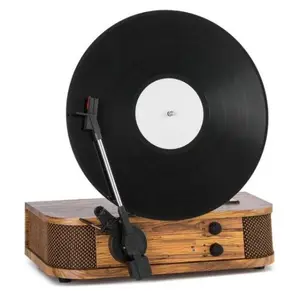 Disesuaikan warna-warni vertikal gramofon sabuk rekaman vinil Drive retro jarum player fonograf nirkabel konektivitas turntable