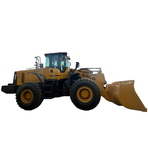 Chargeuse sur pneus d'occasion SDLG LG956L 16 tonnes, matériel de construction, 90% neuf, bon moteur et pompe, chargeuse de taille moyenne d'occasion, prix bas - Product Image 1