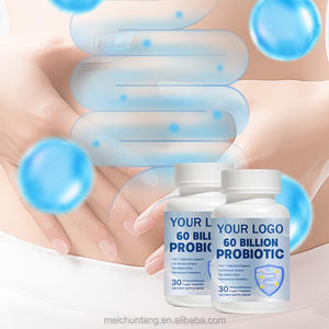 プライベートラベル製剤の健康な腸酵素とプロバイオティクスブレンドビーガンカプセル成人消化器系栄養補助食品 - Product Image 1