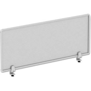 Panneau de séparation en polycarbonate Alera ALE 47w X 18h, cloisons de bureau argentées - Product Image 4