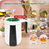 En stock : Machine à décacbroyler et infuser les herbes 350 ml, extracteur botanique domestique pour plantes, machine à infuser les huiles et les teintures