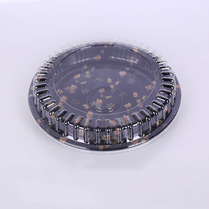 Venta Caliente, MOQ Bajo, Caja Desechable Rígida para <span class=keywords><strong>Sushi</strong></span> para Llevar con Tapa Transparente, Bandeja de Plástico, Contenedor para Empacar Alimentos - Product Image 5