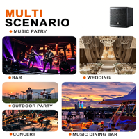 Kit d'enceintes colonne portables LEON AUDIO LA612CS-2.1 avec supports trépieds, caisson de basses DSP 12 pouces, 2 enceintes satellite 6,5 pouces, XLR/Bluetooth