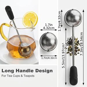 Ball Shaped Twisting Funny Filter Kung Fu Cha Stainless Steel <b>Tea</b> <b>Infuser</b> for <b>Tea</b> - Product Image 3