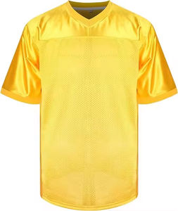 Camiseta de fútbol de malla transpirable de secado rápido de manga corta de moda personalizada Camiseta corta de sublimación ropa de calle en blanco para mujer - Product Image 4