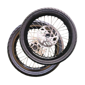 Rueda Supermotor Light Bee X de 17 Pulgadas, <span class=keywords><strong>Llanta</strong></span> de Aleación de Aluminio para Motocicleta Todoterreno Surron Light Bee X de 17 Pulgadas con Piñón y Freno de Disco - Product Image 2