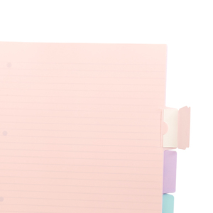 Tốt nhất người bán xoắn ốc máy tính xách tay với màu chỉ số Tab Divider A4/A5 Kích thước bìa cứng giấy tổ chức cho món quà hoặc nhật ký sử dụng - Product Image 6