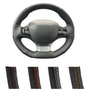 <span class=keywords><strong>Funda</strong></span> Deportiva para <span class=keywords><strong>Volante</strong></span> de Coche de Fibra de Carbono y Cuero de Microfibra de 3 Radios para <span class=keywords><strong>Peugeot</strong></span> <span class=keywords><strong>308</strong></span> 2014-2017 - Product Image 3