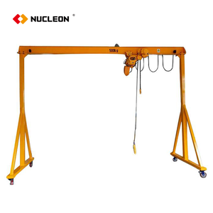אחד נייד Girder גנט מנוף 1 טון 2 טון 3 טון 5 טון מותאם אישית למכירה