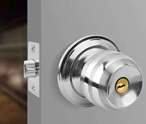 Gran oferta, puerta esférica para el hogar, manija para habitación todo en uno de inodoro, cerradura de bola redonda para dormitorio - Product Image 4