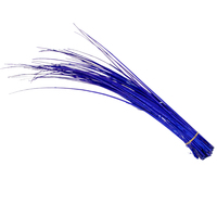 60cm bleu ciel colonne vertébrale plume d'autruche plume pour artisanat bricolage chapellerie chapeau course fascinateur chapeaux casque cheveux Costume accessoire