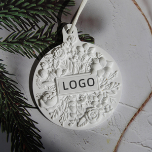 Gốm trắng khuếch tán hương thơm văn phòng nhà treo làm mát không khí bằng gỗ tinh dầu hoa oải hương rắn tủ quần áo giấy thạch cao - Product Image 3