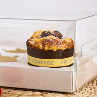 Paquet de 6 boîtes à cupcakes pour muffins sucrés en carton blanc léger vente en gros