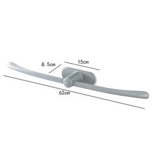 <span class=keywords><strong>Toallero</strong></span> ensamblado Tipo de pared no perforada Varilla de plástico Estante de organización y almacenamiento de inodoro - Product Image 1