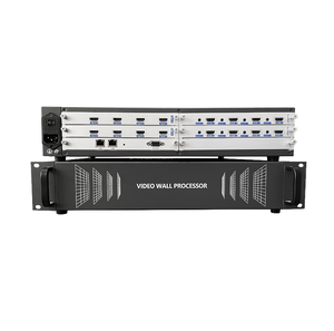 Controlador Modular de Video Wall HD 1080P FPGA, Procesador de Video Wall 2x4, Compatible con Empalme de 8 Pantallas, con Audio <span class=keywords><strong>Dante</strong></span> - Product Image 1