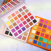 Palettes d'ombres à paupières hautement pigmentées DIY, palettes d'ombres à paupières vegan, maquillage cosmétique à marque privée, palette d'ombres à paupières 22 mm 30 couleurs