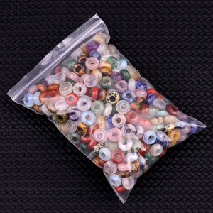 Al por mayor Cuentas de <span class=keywords><strong>piedra</strong></span> de cristal Abacus de 10*5mm con orificio grande, Cuentas espaciadoras de piedras preciosas con orificio de 4mm, Accesorio para la fabricación de joyas, Regalos inspirados - Product Image 5