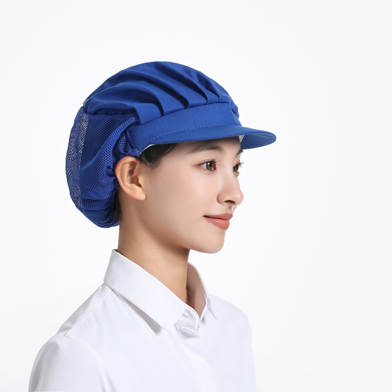 Bleu foncé - moitié maille, moitié tissu