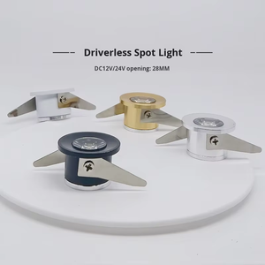 Modern LED Mini Spotlight 29MM 1W 12V/24V Under <strong>Cabinet</strong> Aluminum Portable Display Lamp Daylight High CRI 80 - Product Image 2