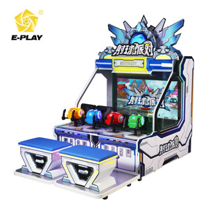 Console de jeu vidéo interactive IKids pour tir au ballon, pour adultes, garantie 1 an, en anglais, fibre de verre, métal, utilisation en intérieur, aéroport, 25 jeux - Product Image 3