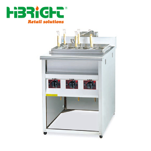 Cocina de fideos eléctrica/Gas Vertical comercial de acero inoxidable, Caldera de Pasta de 4/5/6/9 agujeros, gabinete Bain Marie, Pasta de calentamiento rápido - Product Image 3