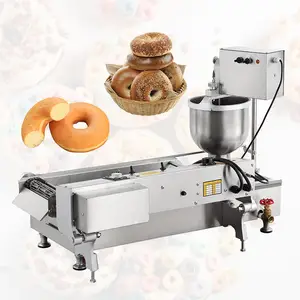 البيع التلقائي خبز Gaz التجاري الكهربائية صانعة حلوى الدونات جعل سعر Donutastic البسيطة دونات آلة