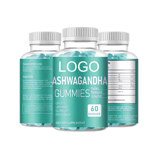Gomitas de Extracto de Raíz de Ashwagandha Natural para la Relajación y el Apoyo al Sueño - Product Image 1