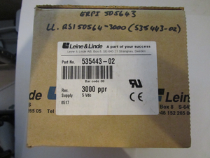 CODIFICADOR LEINE LINDE RSI 505 P/N 535443-02 3000 Ppr TTL USADO - Product Image 6
